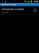Android: Voicemail number not set
